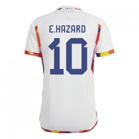 Belgien Hazard 10 Udebane VM 2022 - Fodboldtrøjer (S/S)